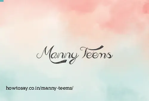 Manny Teems