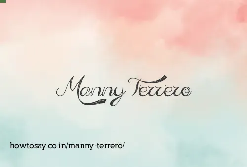 Manny Terrero
