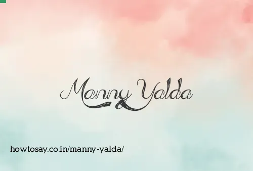 Manny Yalda