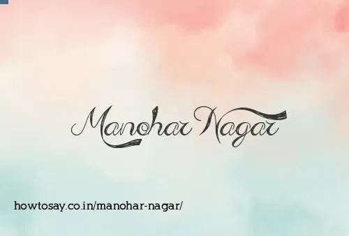 Manohar Nagar