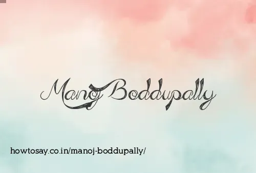 Manoj Boddupally