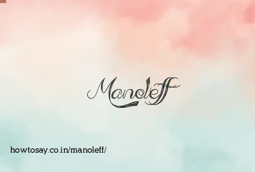 Manoleff
