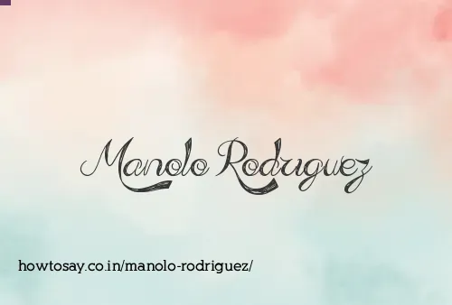 Manolo Rodriguez