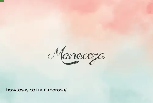 Manoroza