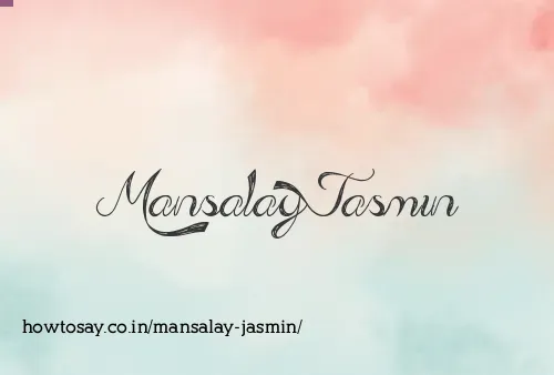 Mansalay Jasmin