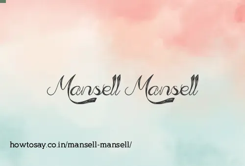 Mansell Mansell
