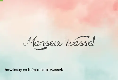 Mansour Wassel