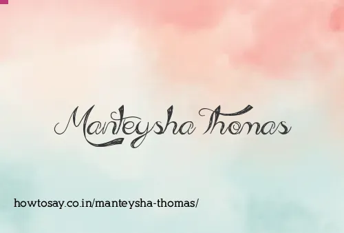 Manteysha Thomas