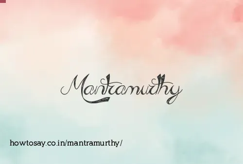 Mantramurthy