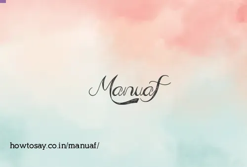 Manuaf