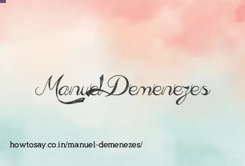 Manuel Demenezes