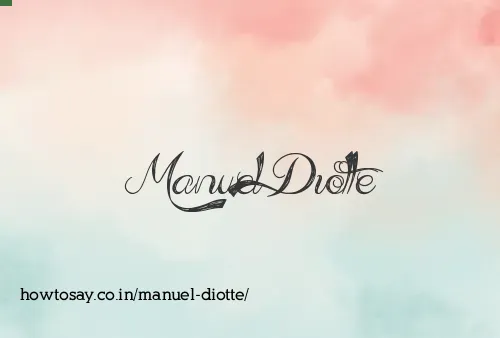 Manuel Diotte