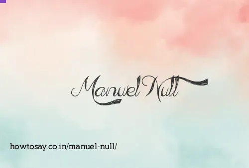 Manuel Null