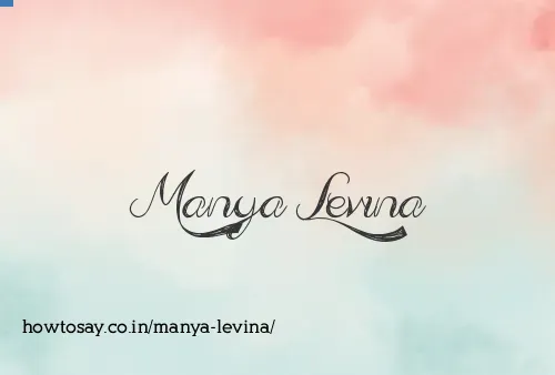 Manya Levina