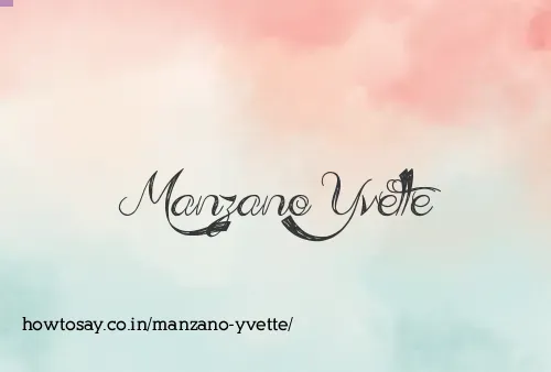 Manzano Yvette