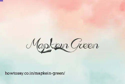 Mapkein Green