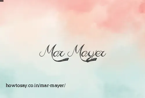 Mar Mayer