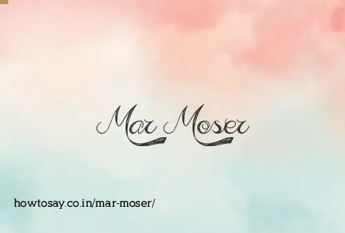 Mar Moser