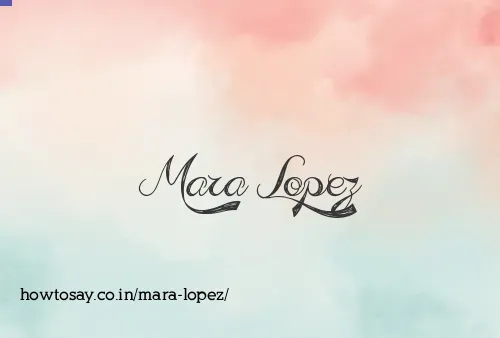 Mara Lopez