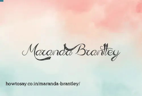 Maranda Brantley