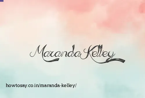 Maranda Kelley