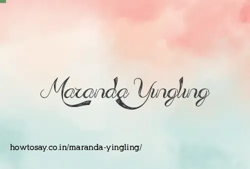 Maranda Yingling
