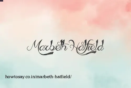 Marbeth Hatfield