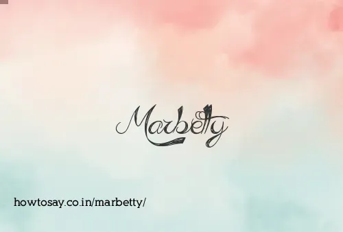 Marbetty