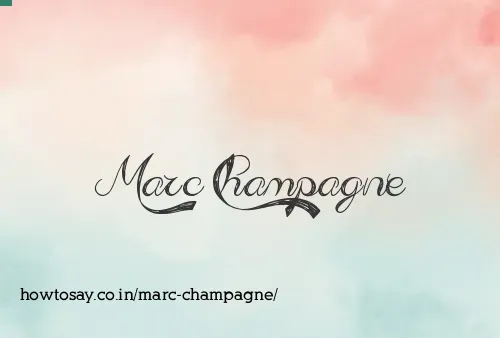 Marc Champagne