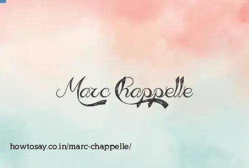 Marc Chappelle