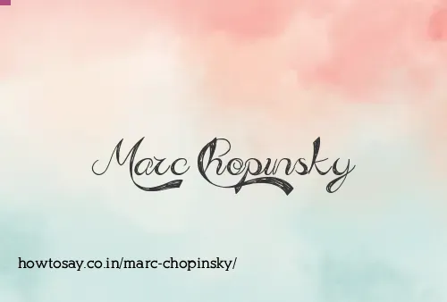 Marc Chopinsky