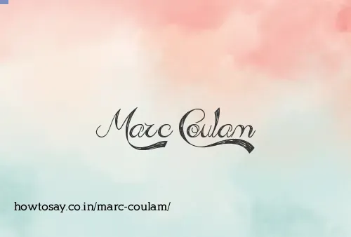 Marc Coulam