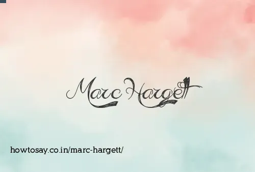 Marc Hargett