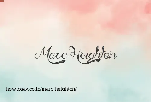 Marc Heighton