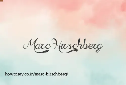 Marc Hirschberg