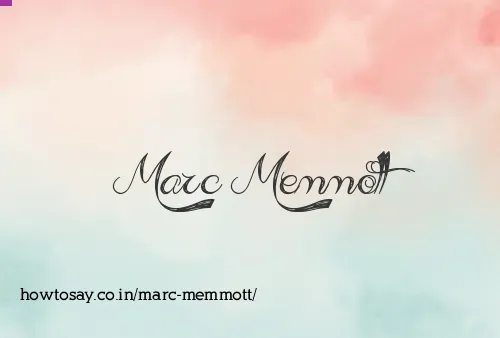 Marc Memmott