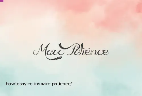 Marc Patience