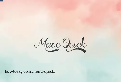 Marc Quick