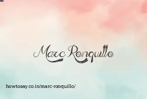 Marc Ronquillo