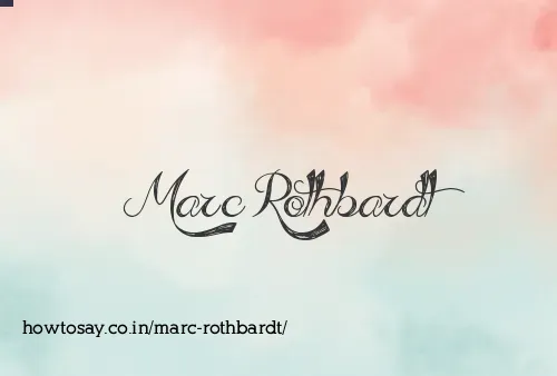 Marc Rothbardt