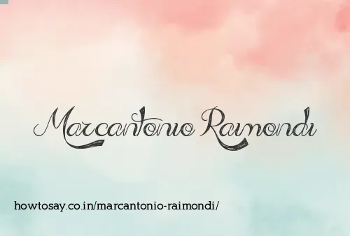 Marcantonio Raimondi