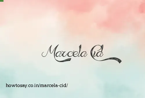 Marcela Cid
