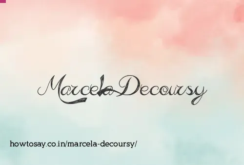 Marcela Decoursy