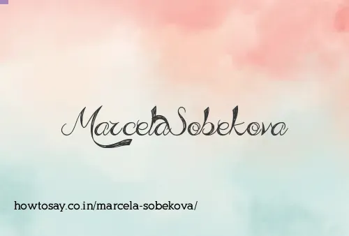 Marcela Sobekova