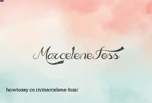 Marcelene Foss