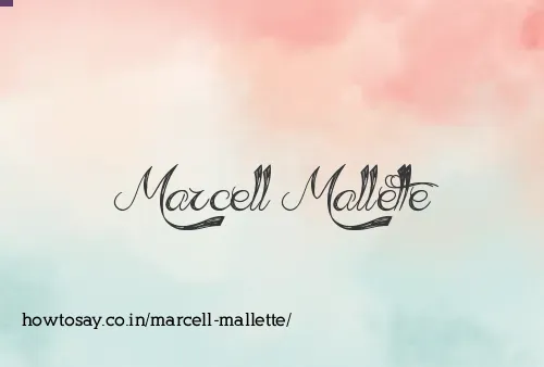 Marcell Mallette