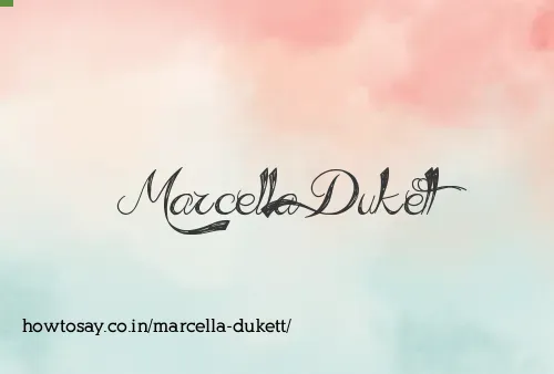 Marcella Dukett