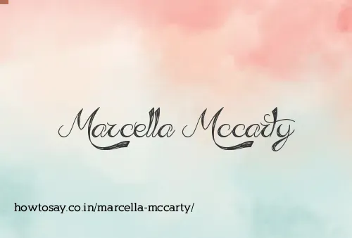 Marcella Mccarty