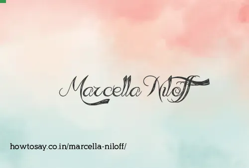 Marcella Niloff