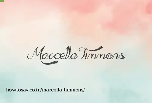 Marcella Timmons